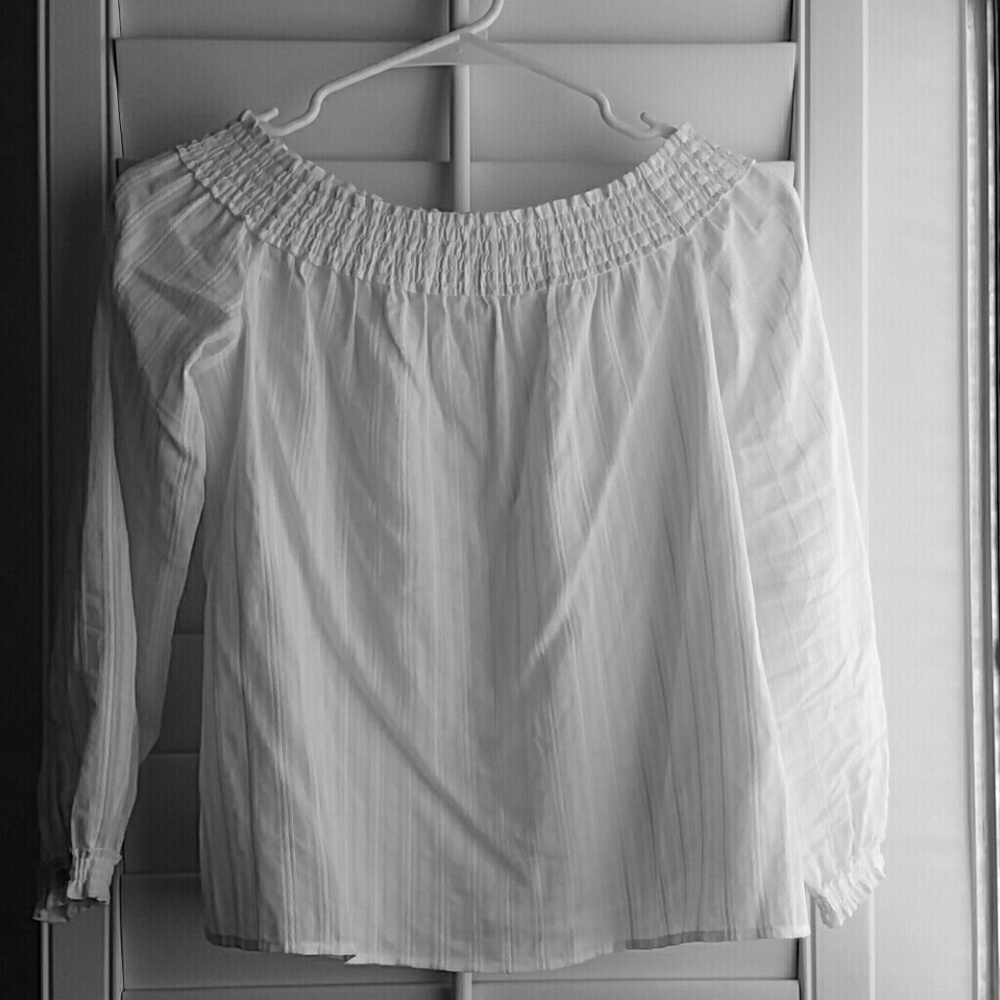 Rag and bone off-shoulder top